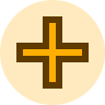 orange cross