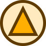 orange triangle