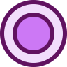 purple circle