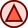red triangle