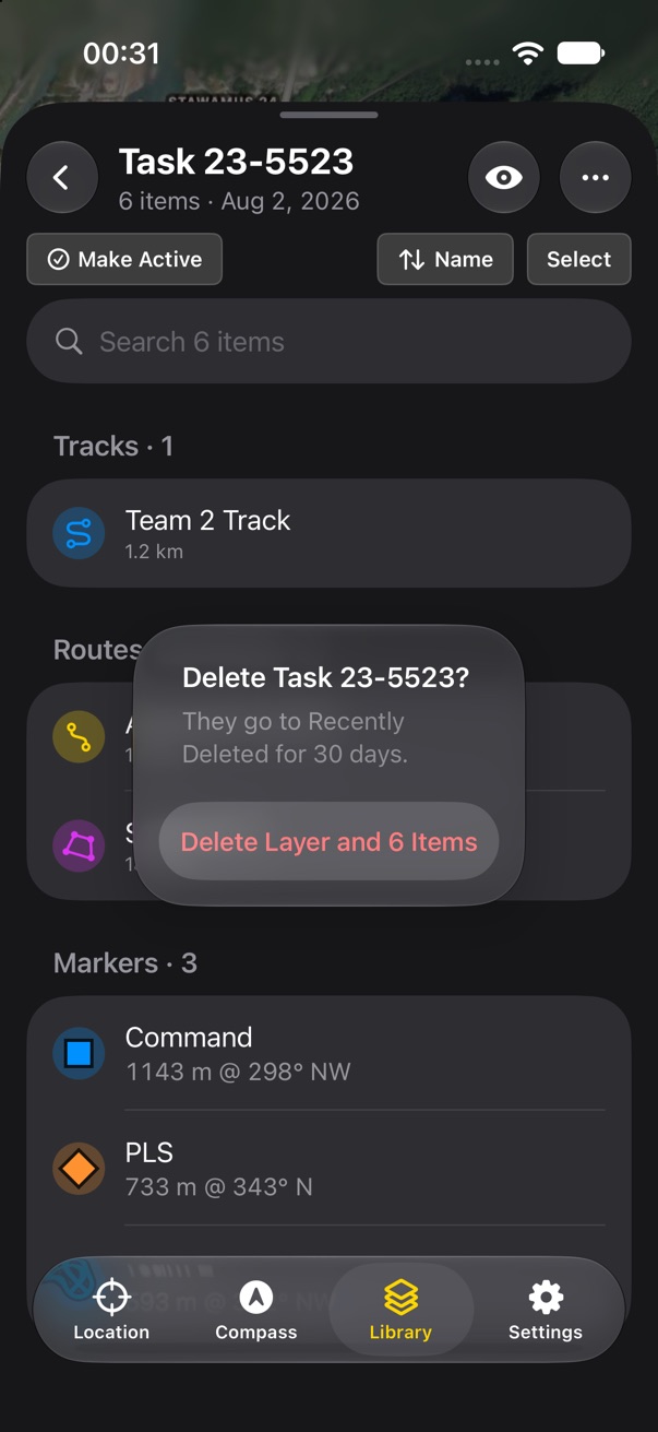 Delete Layer